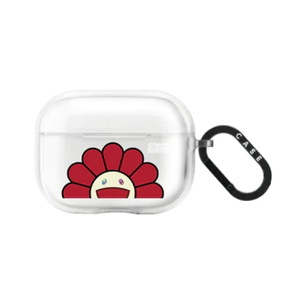 ดอกทานตะวันโปร่งใสสําหรับ AirPods Pro3/Pro2/Pro 4/3/2/1 รุ่นปกป้องปลอก