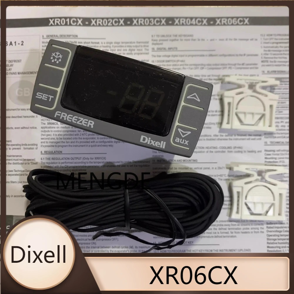 ⭐⭐⭐Dixell XR06CX-5N0C1 XR06CX เครื่องควบคุมอุณหภูมิอิเล็กทรอนิกส์ Cold Storage Thermostat ตู้เย็นอุณ