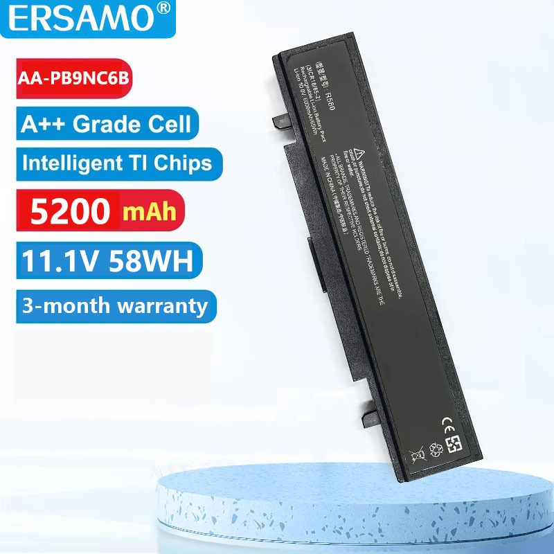 AA-PB9NC6B แบตเตอรี่ Samsung R428 R430 R439 R467 R468 R470 R478 R510 R520 R530 R540 R580 Q430 RV510 