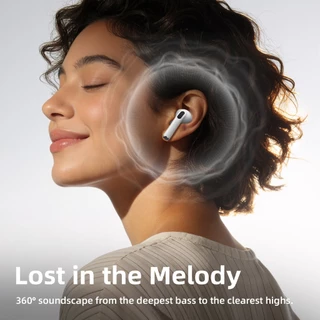 GOOJODOQ J201 หูฟังไร้สาย Bluetooth 5.3 ลดเสียงรบกวน IPX5 ไมโครโฟนในตัว เสียงชัดเจน