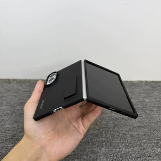 Original Samsung Standing Case สําหรับ Samsung GaIaxy Z พับ 8 พับ 8 กว้าง fold8 Ultra Matte Feel High-end สีทึบรวมทุกอย่าง Ultra-thin Anti Drop เกราะป้องกัน