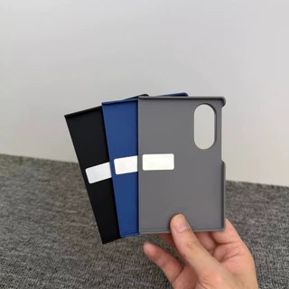 Original Samsung Standing Case สําหรับ Samsung GaIaxy Z พับ 8 พับ 8 กว้าง fold8 Ultra Matte Feel High-end สีทึบรวมทุกอย่าง Ultra-thin Anti Drop เกราะป้องกัน