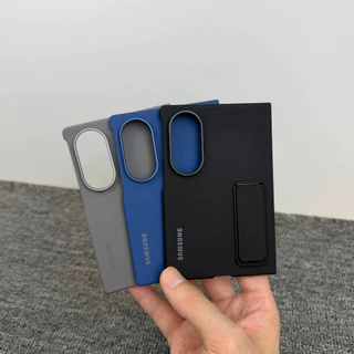 Original Samsung Standing Case สําหรับ Samsung GaIaxy Z พับ 8 พับ 8 กว้าง fold8 Ultra Matte Feel High-end สีทึบรวมทุกอย่าง Ultra-thin Anti Drop เกราะป้องกัน