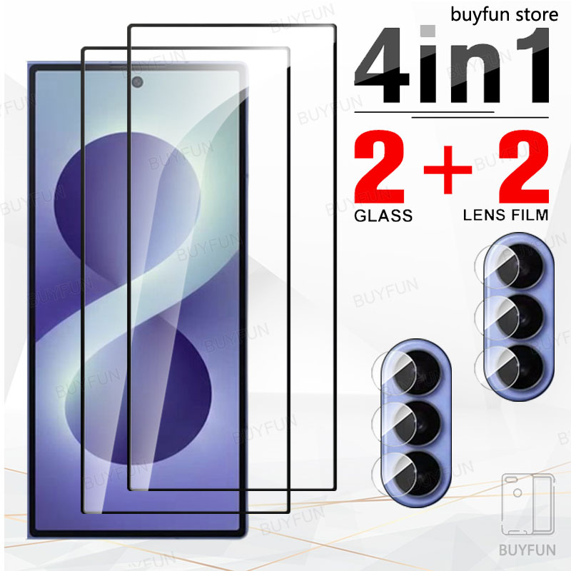 กระจกนิรภัยป้องกันหน้าจอฟิล์มสําหรับ Samsung Galaxy Z พับ 8 Ultra 5G 8.0 "SM-F976B/DS F976U F976U1 z
