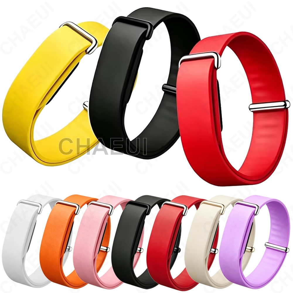 สายรัดข้อมือสายรัดซิลิโคน Sport Loop อุปกรณ์เสริมสร้อยข้อมือระบายอากาศสําหรับ Google Fitbit Air