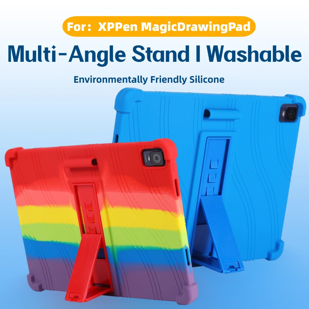 สําหรับ XPPen Magic Drawing Pad 12.2 นิ้ว 2026 Super Soft Silicon แท็บเล็ตขาตั้งป้องกัน Shell Cover