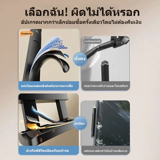 ขาตั้งจอภาพสำหรับโต๊ะ ขาตั้งแท็บเล็ตแบบขยายได้และพับได้ ขายึดแท็บเล็ตแบบปรับระดับหมุนได้ 360° สำหรับขนาด 12-17 นิ้ว