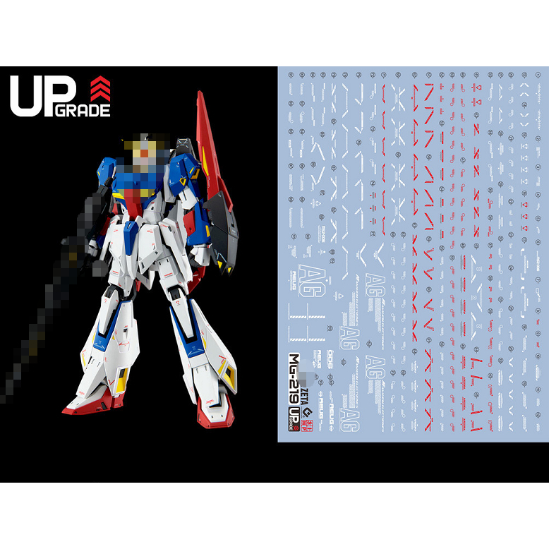 EVO MG Z Z ZETA Ver.Ka 20TH สติ๊กเกอร์สไลด์น้ําฟลูออ EVOMG067