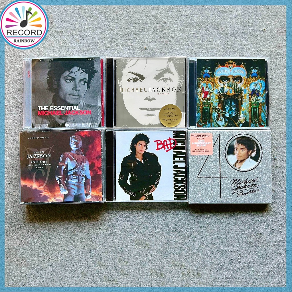 Michael Jackson 6 Albums Set (Michael 2026 Film) Original CD Album [Sealed] Brand New