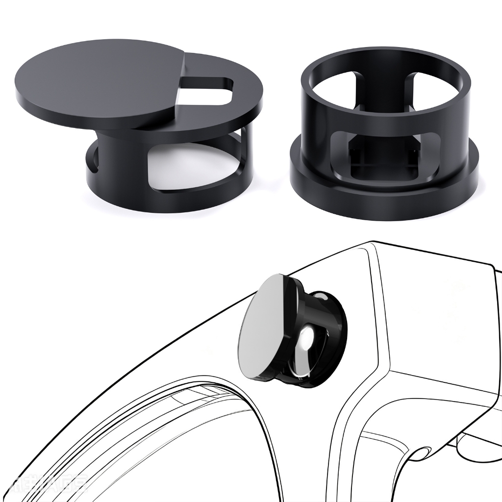 2/4/6Pcs สติกเกอร์กันแสง LED Rayban Meta Oakley/Wayfarer/Skyler/Headliner Glasses Camera Light Cover