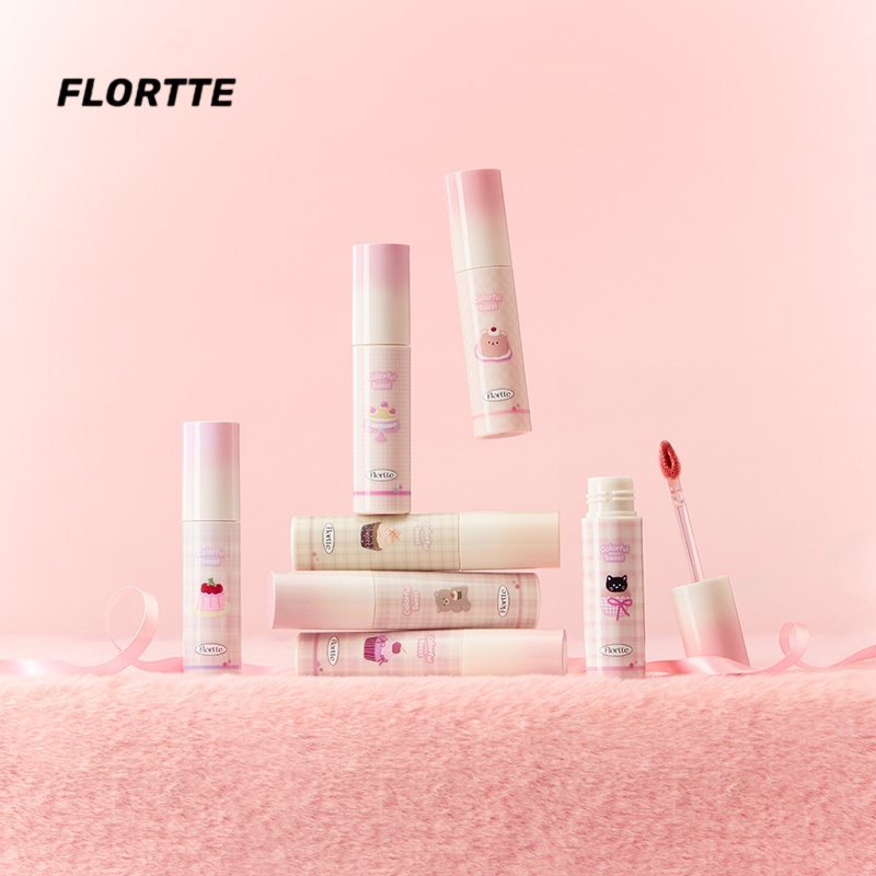 FLORTTE Not Alone Series Creamy Lip Balm Soft Matte Silky Lips