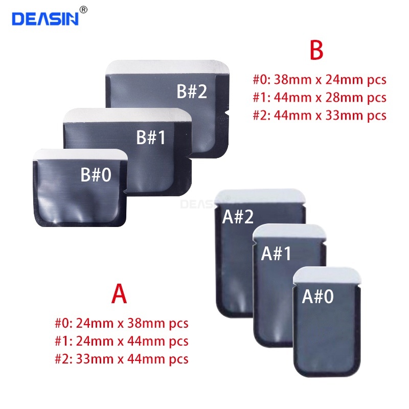 100 PCS/Carton Dental Xray Phosphor Protective Film X-Ray Bag Barrier Envelope
