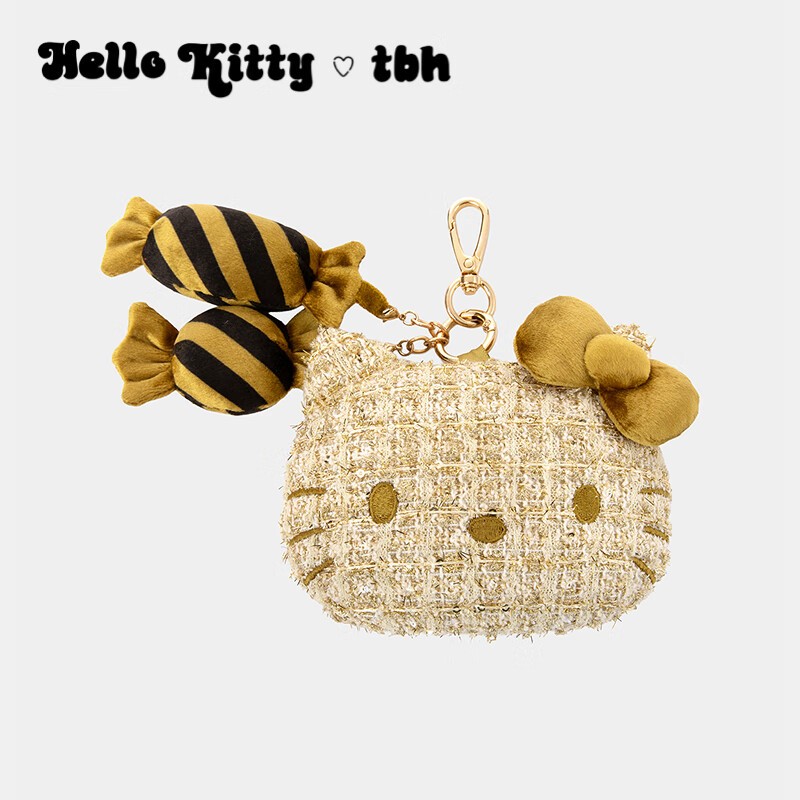 tbh ลิขสิทธิ์แท้ Sanrio Hello Kitty กระเป๋าใส่เหรียญ ที่ห้อยแฟชั่น ทรงลูกอม กรอบรูปมินิ ของขวัญ