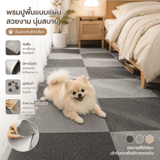 Nehem - 10PCS พรมจิกซอว์ปูพื้นพรมปูพื้นสำหรับสัตว์เลี้ยง กาวติดด้วยตนเองนำมาใช้ใหม่ พรมสัตว์เลี้ยง กันลื่นสัตว์เลี้ยง - สําหรับไม้/กระเบื้อง/พื้นแข็ง - สํานักงาน/บ้าน/ห้องนั่งเล่น/ห้องครัว