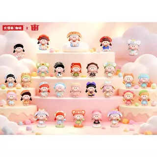 🚚พร้อมส่ง🚚(ยกBOX!!)=16 Mimibobo Go Out Today Play Series กล่องปริศนาอนุภาคน่ารัก