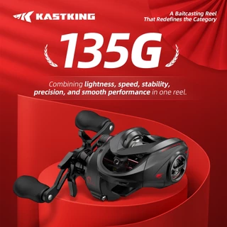 KastKing Valiant Eagle II เหยื่อระบบ Finesse Baitcasting Reel 5KG ลากสูงสุด 7.5:1 รอกตกปลาความเร็วสูงสําหรับ Bass Pike