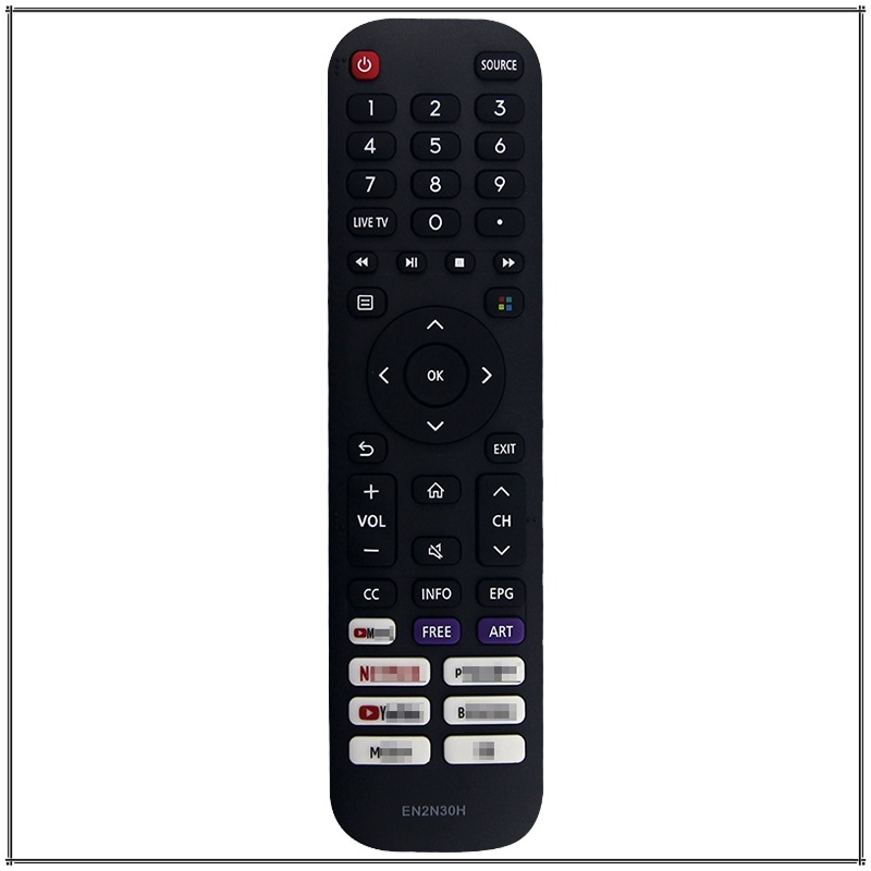รีโมทคอนโทรล EN2N30H ใช้งานร่วมกับ Hisense TV 43H6G 50H6G 55H6G 65H6G EN2N30H 50A7300F 55A7300F 55A7