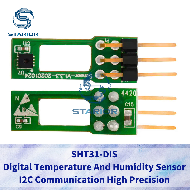 SHT31-DIS เซ็นเซอร์อุณหภูมิและความชื้นแบบดิจิตอล SHT31 โมดูล I2C การสื่อสารสูง