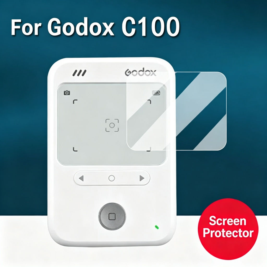 ฟิล์มกันรอยหน้าจอแบบนุ่มสําหรับกล้อง Godox C100 Retro CCD, HD Anti-Scratch Clear LCD ฟิล์มป้องกัน, ไม่ใช่ฟิล์มกระจกนิรภัยหน้าจอกล้อง