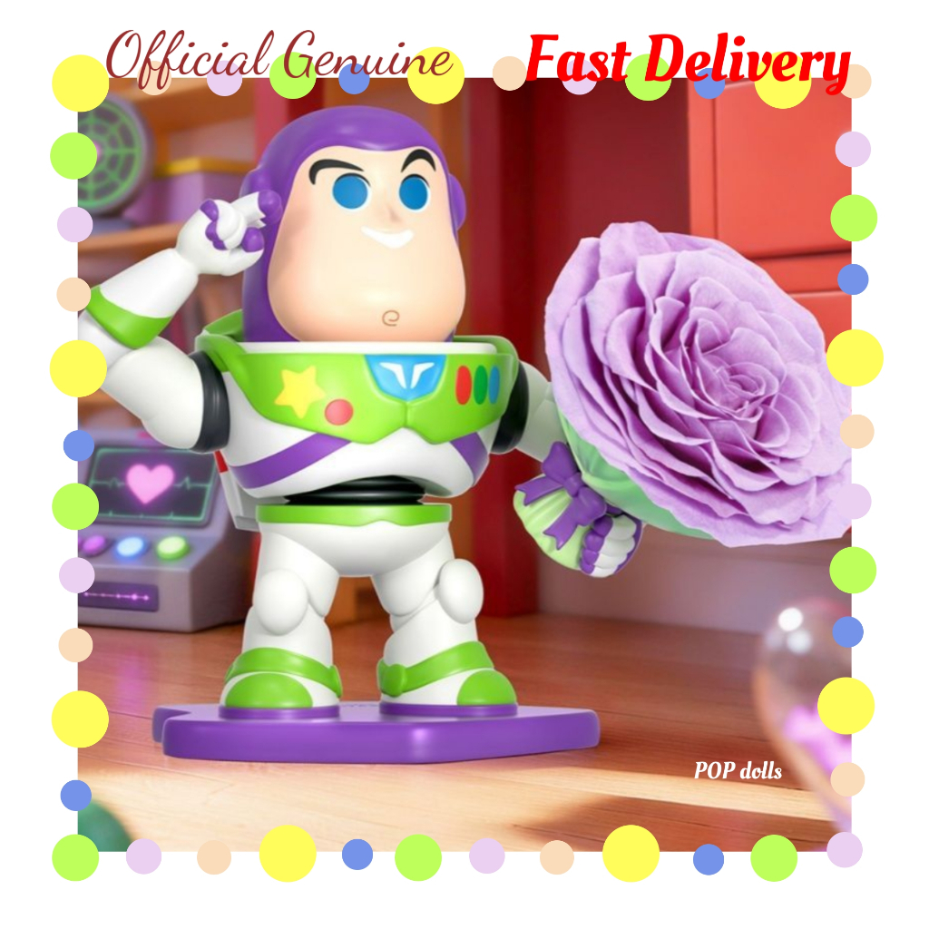 Authentic BESTINE Bai Zhiting Disney Heartbeat Player Mobilization Blind Box Woody Bass Lightyear Et