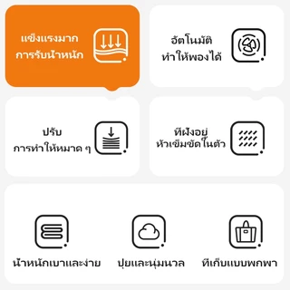QUEES เตียงลมในรถยนต์ ที่นอนในรถ ที่นอนเบาะหลังรถยนต์ มีปั๊มลมในตัว แผ่นเเปะกันรั่ว สัมผัสนุ่ม