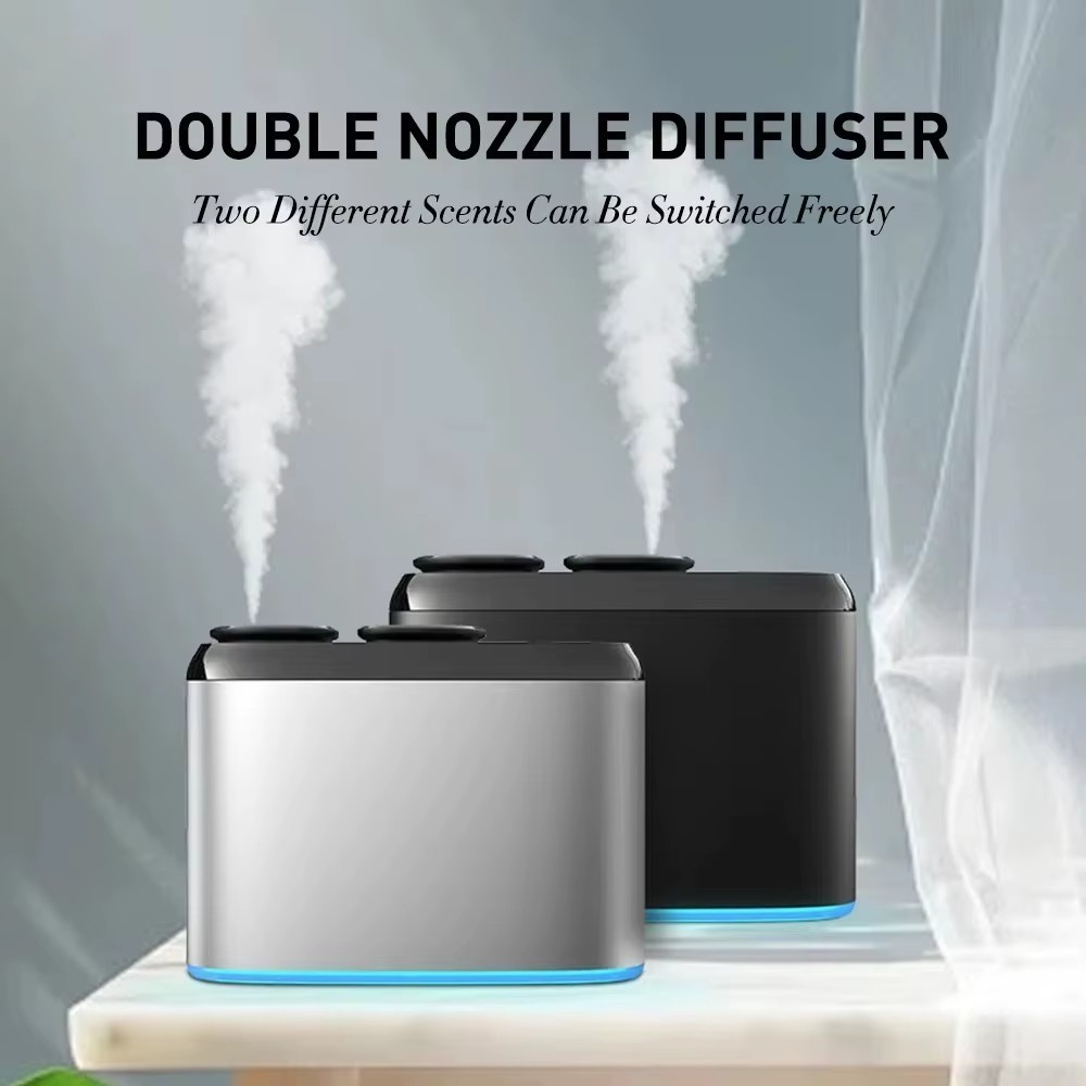 【ส่งจากกรุงเทพ】เครื่องกระจายน้ํามันหอมระเหย Waterless Smart Bluetooth Aromatherapy Machine (100ml/100M3)