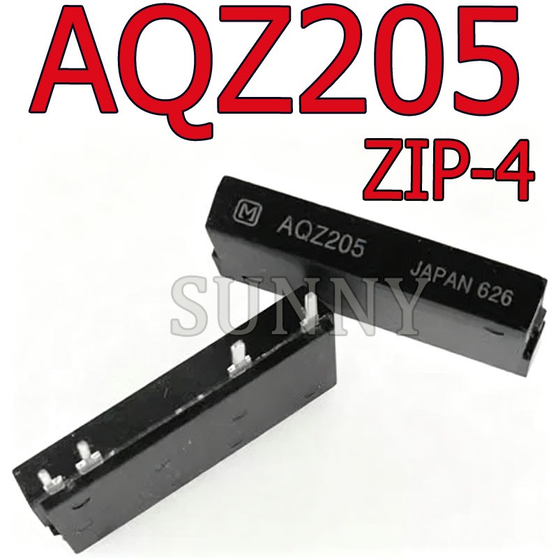 1PCS AQZ205 AQ205D AQZ207 AQZ207D AQZ107 ZIP-4 รีเลย์ Solid State Relay
