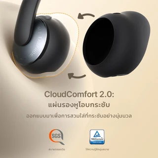 Baseus หูฟังไร้สายบลูทูธแบบเปิดหู รุ่น Bowie MC2 Open-Ear True Wireless Earbuds