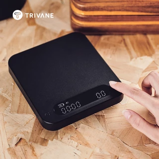 E-POUND Coffee Scale เครื่องชั่งกาแฟ ตาชั่งดิจิตอล พร้อมจับเวลา Type-C แผ่นซิลิโคนกันลื่น สำหรับ Pour Over Espresso