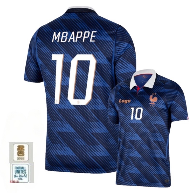 Fans Edition France 2026 2027 Mens Real France Home Short Sleeves Football Jersey T-Shirt