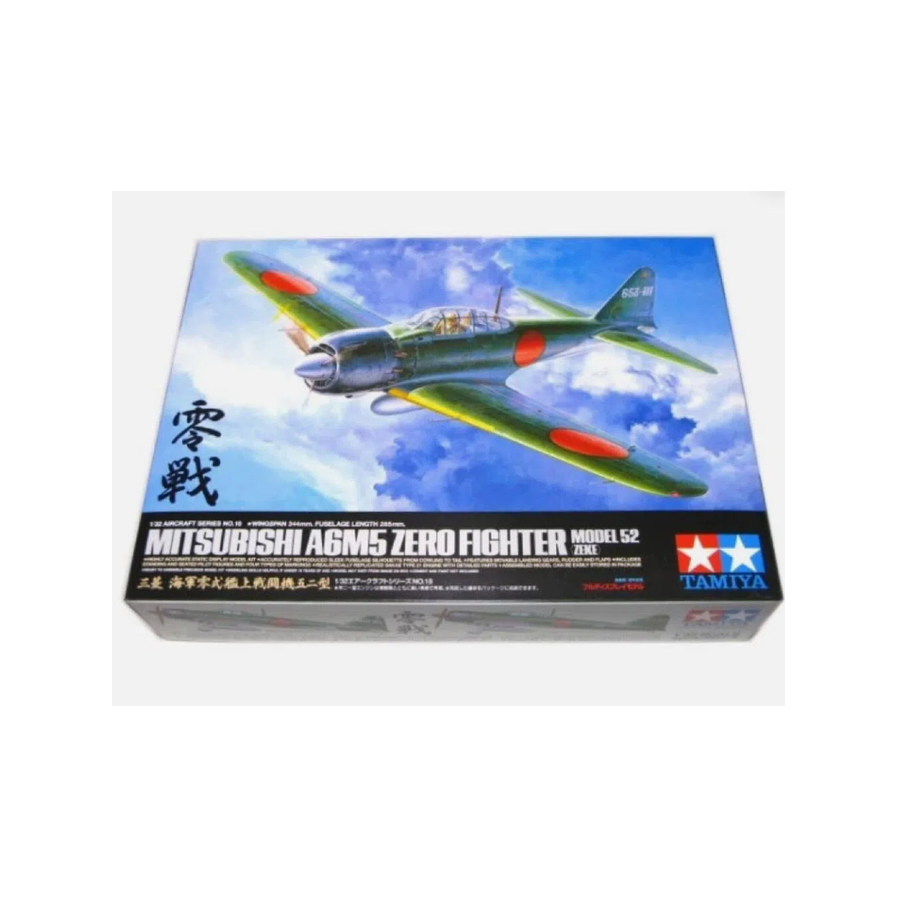 1/32 Tamiya "Mitsubishi A6M5 รุ่น 52 Zero Fighter" 60318