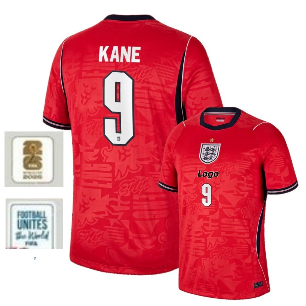 Fans Edition England 2026/27 Mens England Away Soccer Short Sleeve Shirt