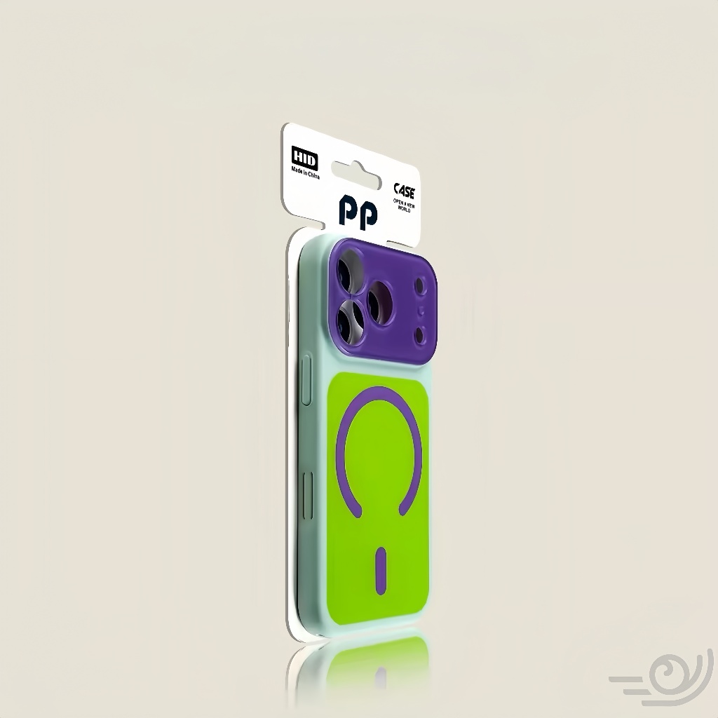Ultra-thin Candy Contrast สีแม่เหล็กสําหรับ iPhone 17 16 15 14 13 12 Pro Max 17Pro แก้วเลนส์ Protector Cover