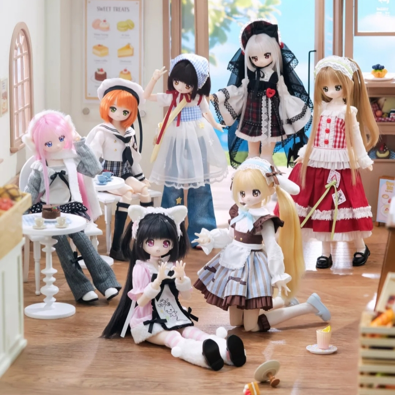 [ของแท้ พร้อมส่ง] Xingxi Island OOTD Series กล่องสุ่ม ตุ๊กตา BJD 1/6 ขยับร่างได้ ตกแต่งโต๊ะ ของขวัญสาวๆ ของขวัญวันเกิด