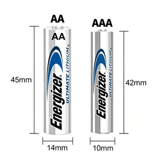 Energizer 1.5V สุดยอดแบตเตอรี่ลิเธียม AA และ AAA