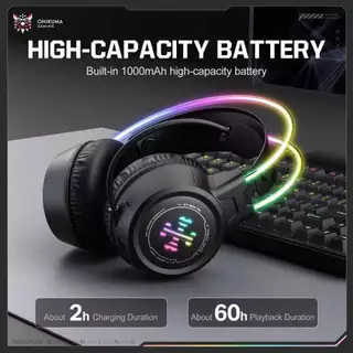 ของขวัญสําหรับเด็กผู้ชาย! GT889 ชุดหูฟังไร้สายสําหรับเล่นเกมกล่องของขวัญระดับพรีเมียม, เสียงเซอร์ราวด์ 7.1, เวลาแฝงต่ํา, ไฟ RGB, คุณภาพเสียง Hi-Fi, การยกเลิกเสียงรบกวน