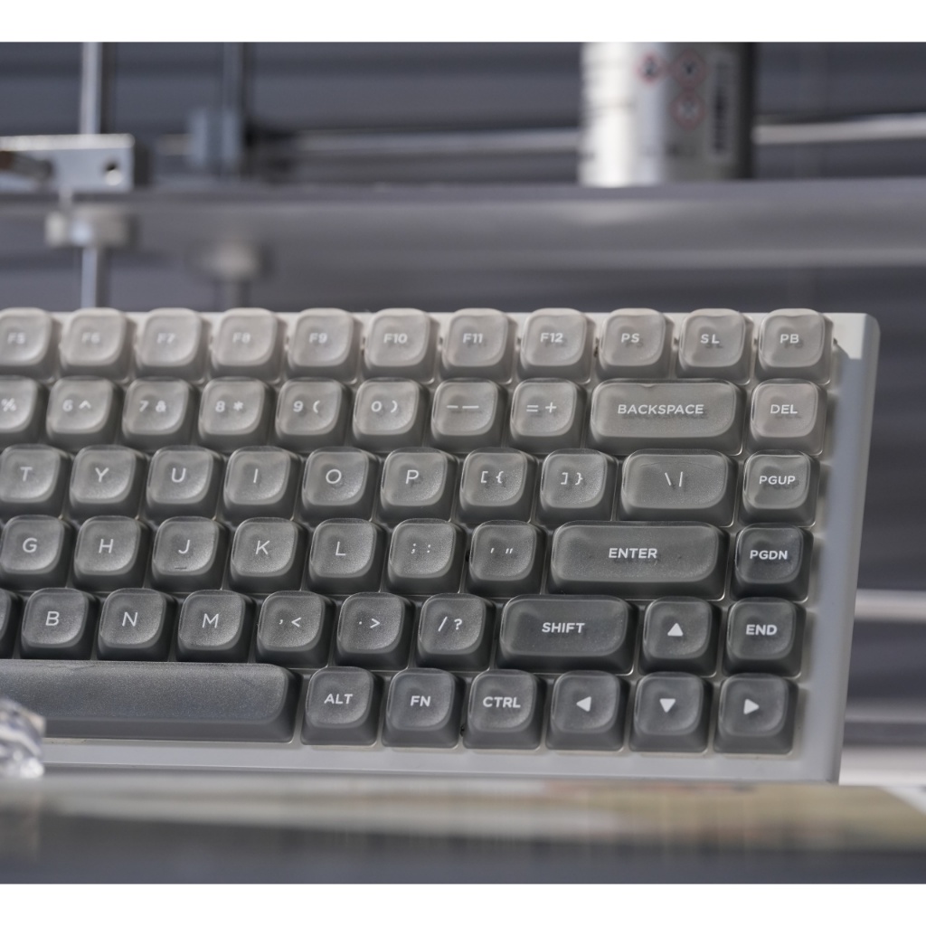 Womier Jelly Low Profile Matte Shadow 127 คีย์ Custom Keycaps ชุดสําหรับ Gateron MX Gamer คีย์บอร์ดเครื่องกล