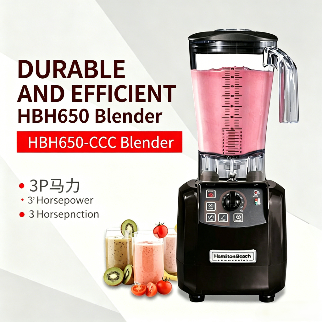 Hamilton Commercial Beach HBH650-CC Blender for Milk Tea, Smoothies and Ice Breaking, ผลิตโดย Moyogu