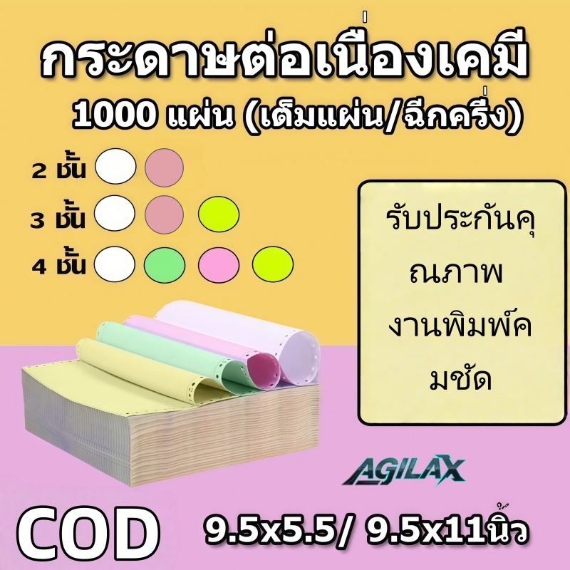 เร็ว การส่งสินค้า กระดาษถ่ายเอกสารปลอดคาร์บอนต่อเนื่อง ก4, ก5, 9.5x5.5 นิ้ว, 9.5x11 นิ้ว, 2 ชั้น, 3 ชั้น, 4 ชั้น, ทั้งแผ่น/แบบพับ
