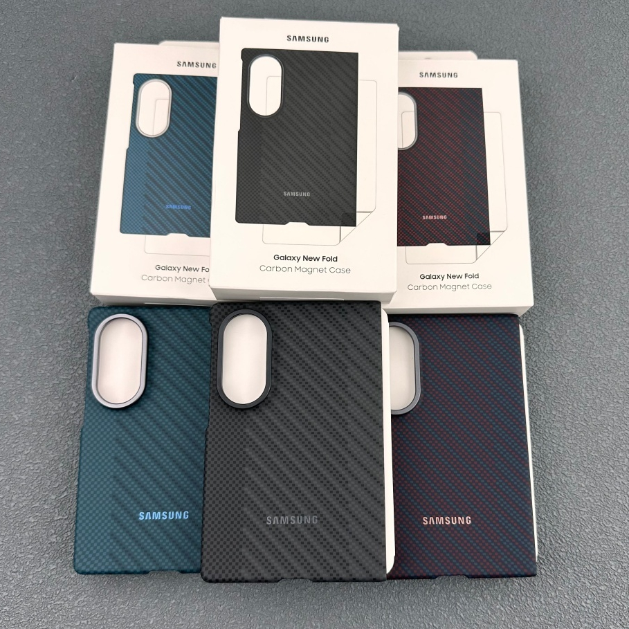 Kevlar คาร์บอนไฟเบอร์แม่เหล็กสําหรับ Samsung Galaxy Z ใหม่พับ 8 Fold8 Ultra Anti Drop Ultra-thin Hard Shell fold8 กว้าง