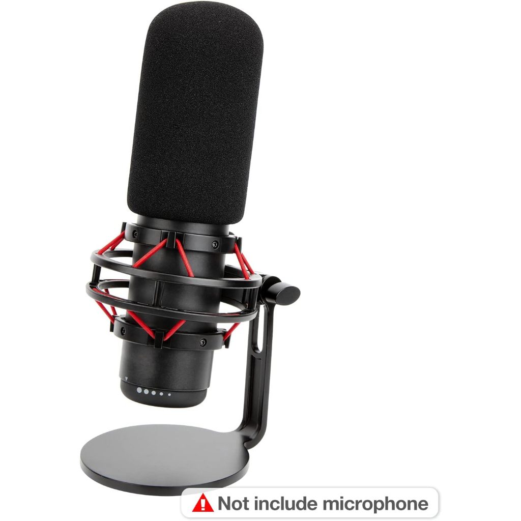Mic Windscreen for HyperX QuadCast Microphone, Foam Mic Covers ปรับปรุงคุณภาพการบันทึกเสียง, Profess