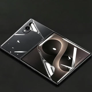 3in1 ด้านหน้ากลับ Hydrogel ฟิล์มสําหรับ Samsung Galaxy ZFold 8 Ultra Z Fold8 Anti Scratch ป้องกันหน้าจอด้านในสําหรับ Galaxy Z 7 Z 6 Z Fold8 HD ฟิล์มป้องกัน