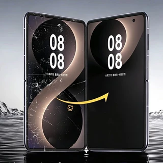 3in1 ด้านหน้ากลับ Hydrogel ฟิล์มสําหรับ Samsung Galaxy ZFold 8 Ultra Z Fold8 Anti Scratch ป้องกันหน้าจอด้านในสําหรับ Galaxy Z 7 Z 6 Z Fold8 HD ฟิล์มป้องกัน