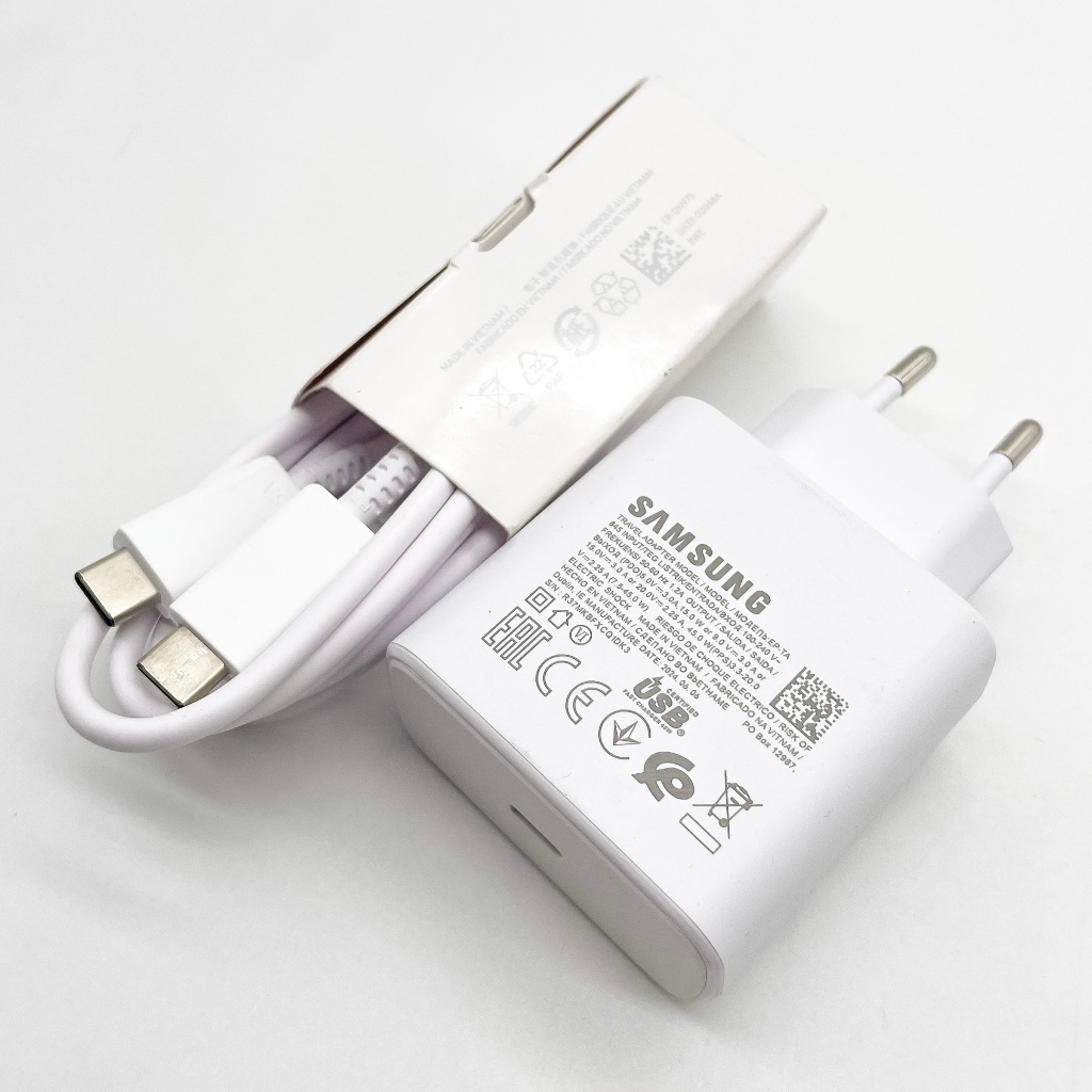 45W สําหรับ Samsung Galaxy S26 Fast Quick Power Adapter ประเภท C สําหรับ Z พับ Flip 4 5 A90 A80 A52