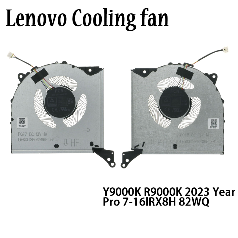 ชุดพัดลมระบายความร้อนสําหรับ Lenovo Legion Pro 7 16ARX8H / 16IRX8 / 16IRX8H (82WQ), Y9000K R9000K 20