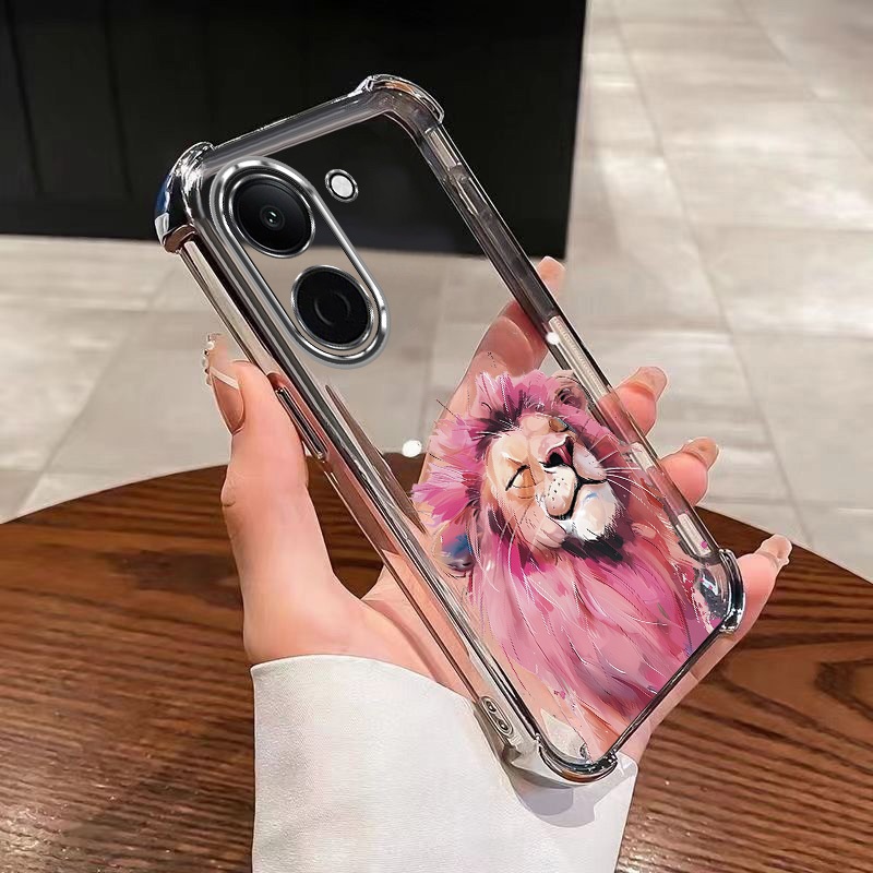 เคสสําหรับ Honor X7e X6d X5d X5C Plus Lion King รูปแบบ Honor Case Clear Cover ปลอกกันกระแทก Honor Ca