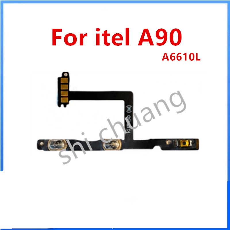 สวิตช์ปรับระดับเสียงเปิดปิดปุ่ม Flex For itel A90 A6610L
