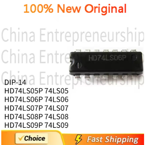 5PCS DIP-14 HD74LS05P 74LS05 HD74LS06P 74LS06 HD74LS07P 74LS07 HD74LS08P 74LS08 HD74LS09P 74LS09 IC 
