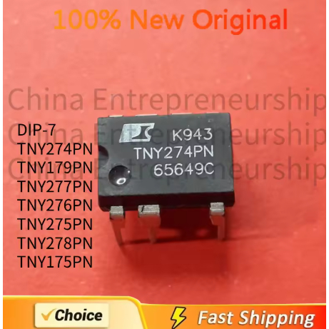 5 ชิ้น/ล็อต DIP-7 TNY274PN TNY179PN TNY277PN TNY276PN TNY275PN TNY278PN TNY175PN คุณภาพ 100% Origina