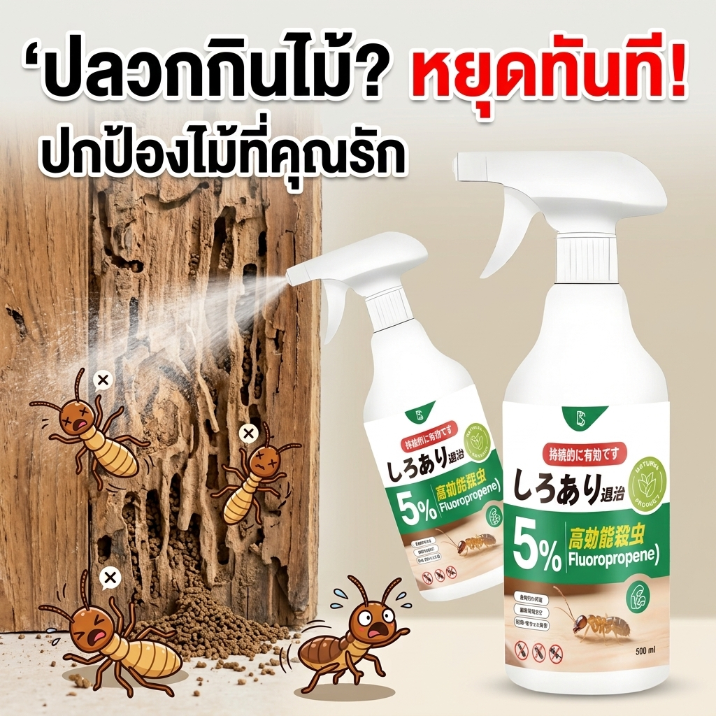 กำจัดมดและง่ายๆ SG มด ยาฆ่าปลวก กำจัดปลวก ยาปลวก เทคโนโลยีกำจัดมดประสิทธิภาพสูง 500ml ฉีด ไล่